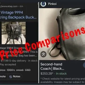 Coach Bags Coach G6d9994 Vintage Black Rare Backpackbag Circa